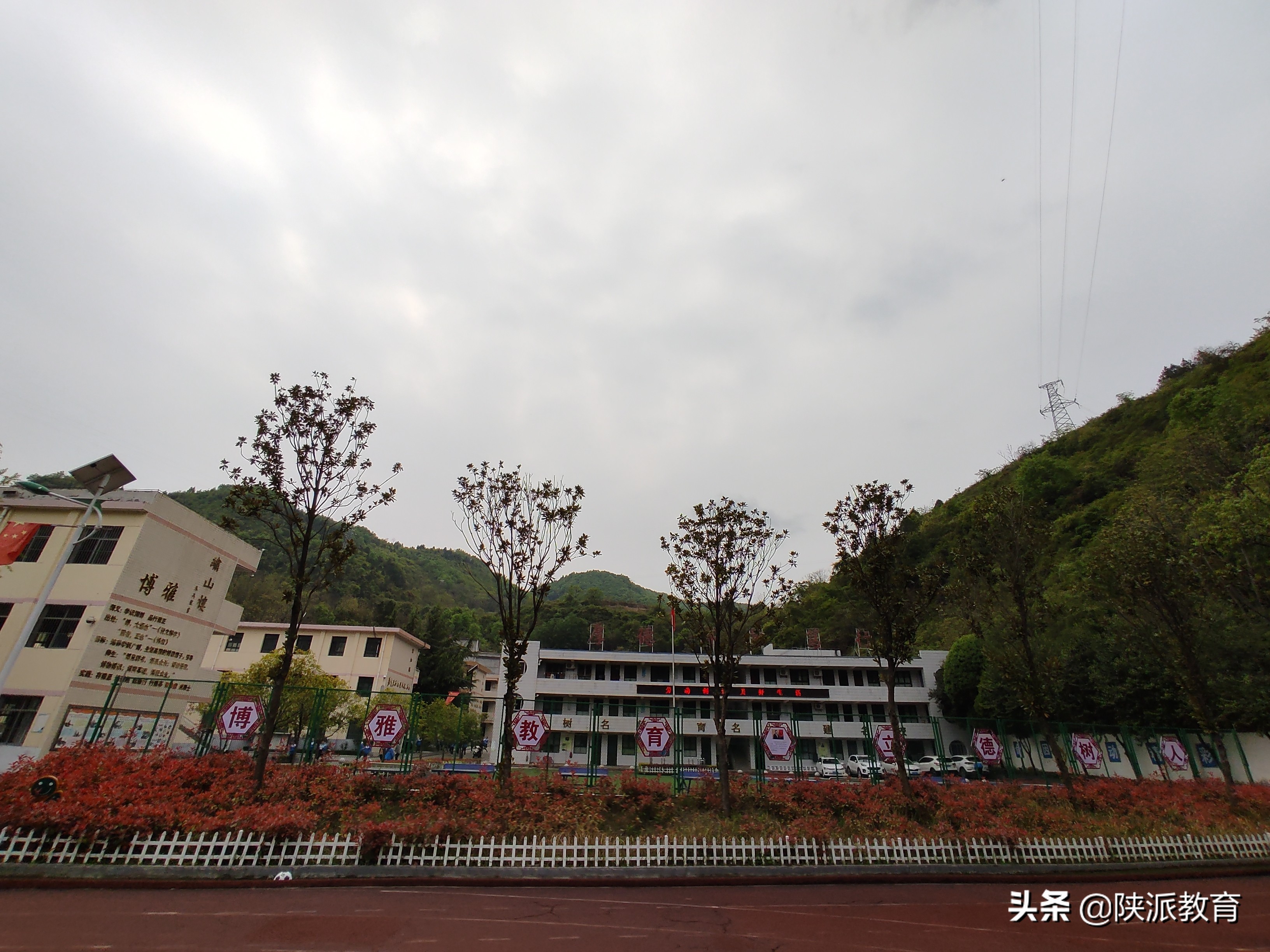校园盛开文明花黑板报,学校德育工作迈上新台阶