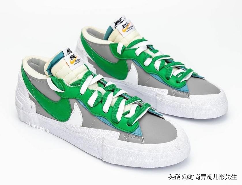 sacaixnikeblazerlow白橙,sacaixnike测评