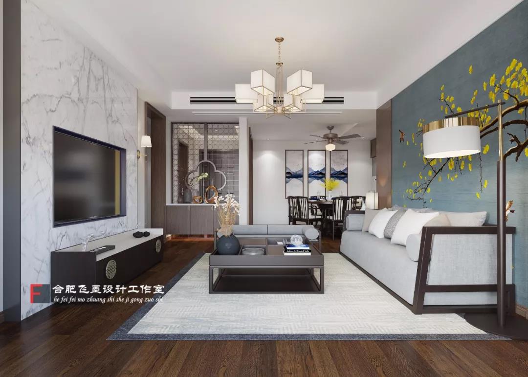 电视背景墙平面好看还是悬挂好看,入住后改电视背景墙