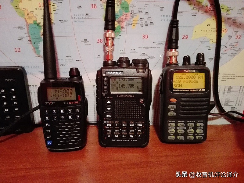 一机行天下，八重洲VR-500宽频接收机/收音机评测
