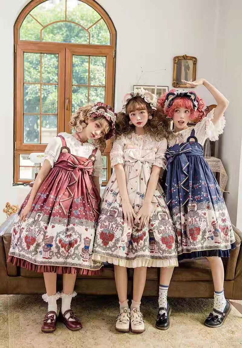 lolita不化妆能出门么,lolita不穿官配小物能够吗