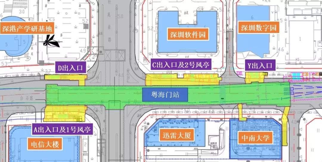 ​最新深圳地铁线路开通：2、3、4、6、8、9、10、12、13、1416
