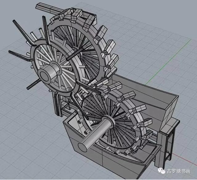 【古罗塘】设计美学|中华传统水利机械之美