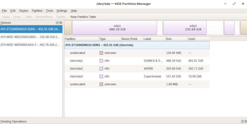 linux分区工具使用方法,linux分区查看器