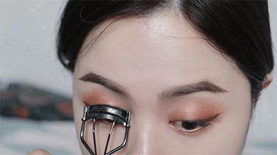 单眼皮肿眼泡眼尾上翘眼妆画法,单眼皮眼妆的画法初学者视频