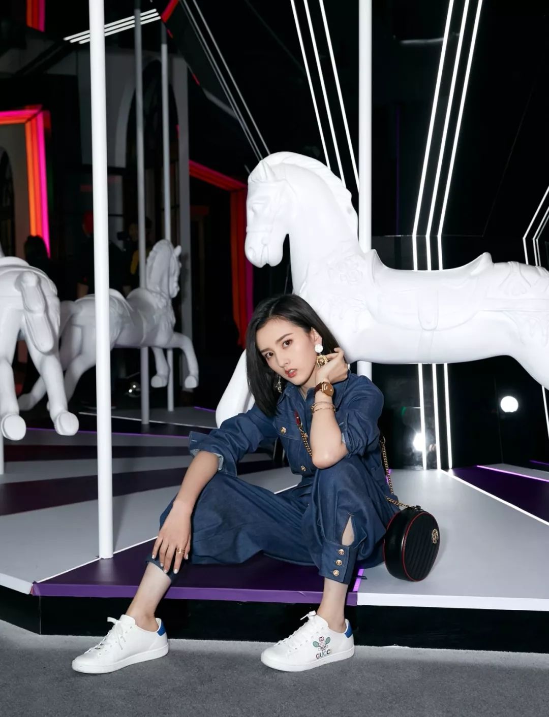 gucci上海肖战鹿晗,gucci上海大秀鹿晗赖冠霖刘耀文