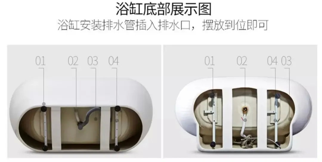 浴缸设计方案,楼梯下设计浴缸