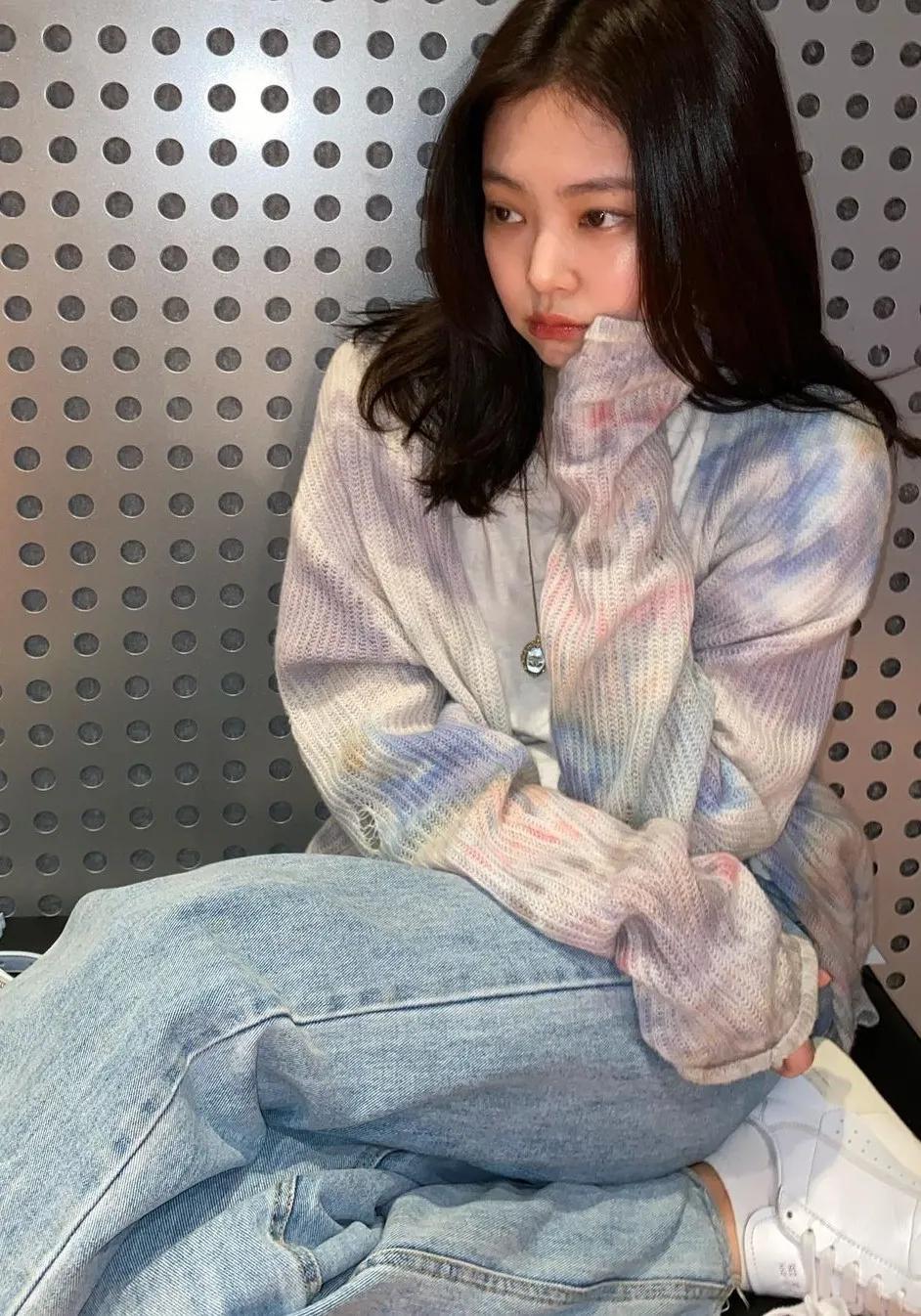 求jennie同款衣服,jennie无帽卫衣
