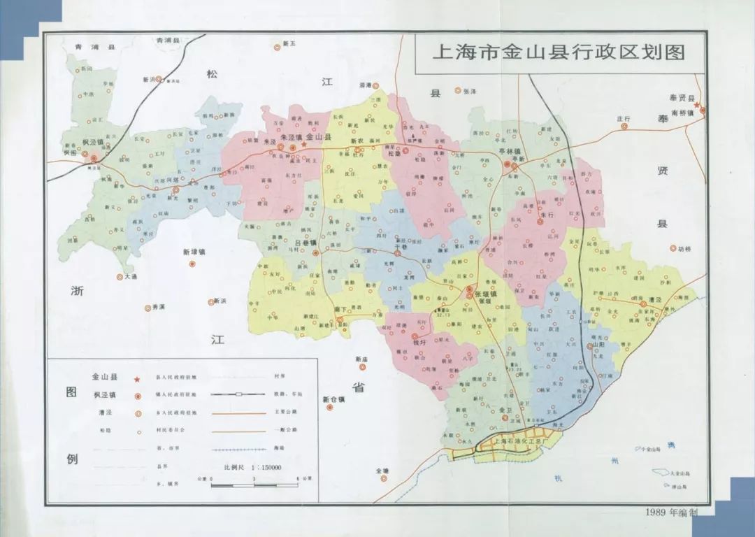 上海市版图演变全过程,上海市区行政地图变迁