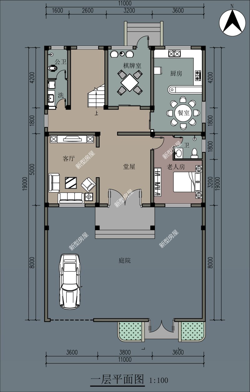 好看的中式农村自建房,简单实用的中式农村自建房