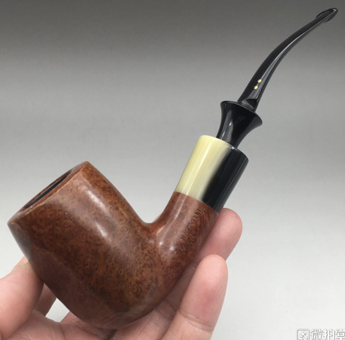沙芬烟斗3点金品鉴,savinelli石楠木烟斗