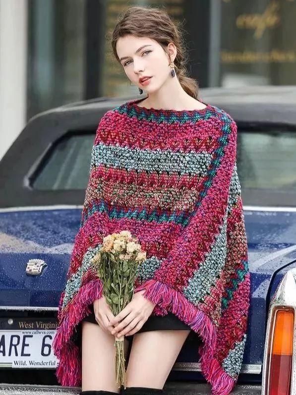 秋天穿针织衫高腰裤好看吗,秋天穿哈伦裤搭配什么上衣