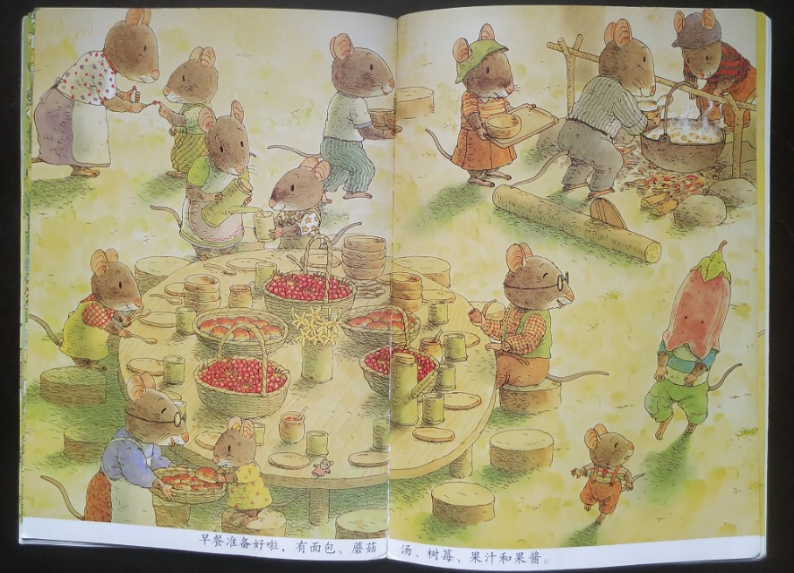 十四只老鼠绘本完全版,14只老鼠好书推荐