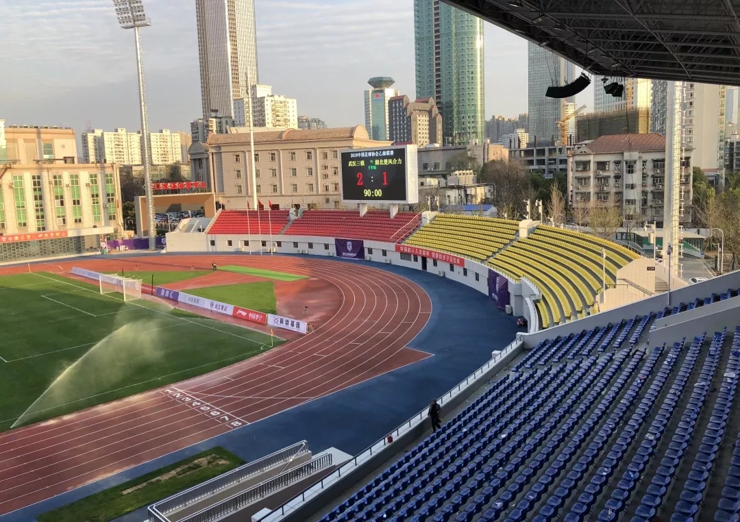 新赛季中乙联赛,武汉新华路体育场足球比赛