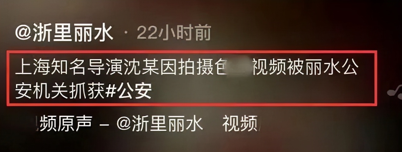 上海“知名导演”拍不雅视频被抓，曾出演《爱情公寓》...