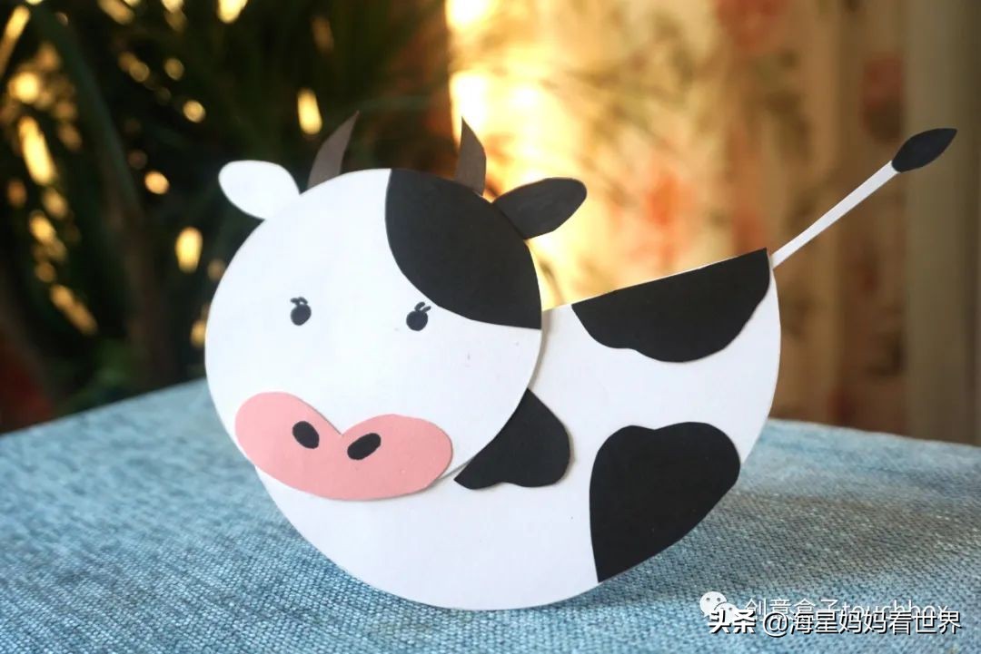 春节到，超可爱的牛卡片、牛灯笼、纸筒牛开心玩起来