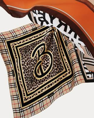 burberry深度经典羊绒格子围巾,burberry经典格纹渐变色围巾