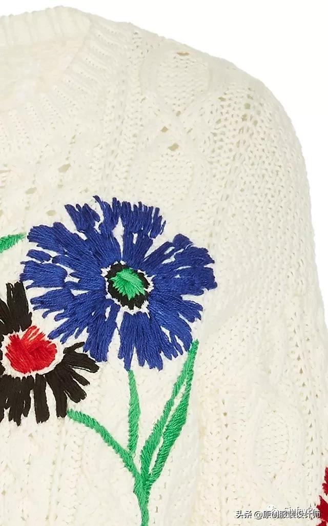 服装绣花工艺大全,服装绣花工艺图解说明
