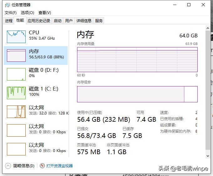 电脑8g运行内存开机占用一半,8g内存电脑开机占用60%