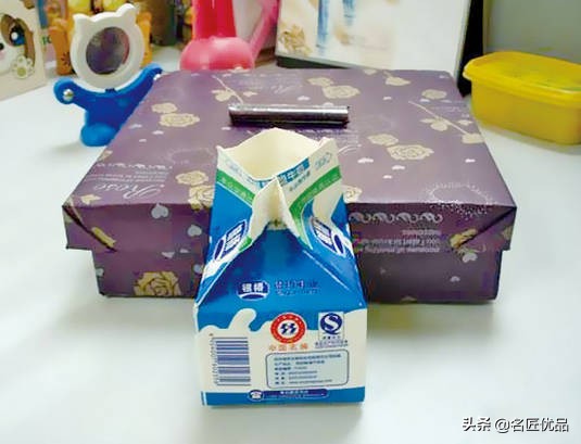 亲子手工牛奶盒,牛奶盒子可操作的手工