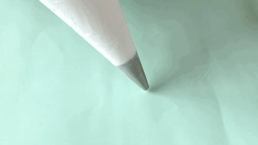 向日葵裱花手法教程简单易学,蛋糕裱花入门基础手法