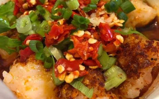 成都专门吃虾滑的店,成都小吃麻辣虾滑