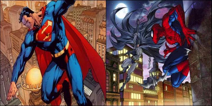 漫威dc互相抄袭角色,漫威dc相似人物的图片