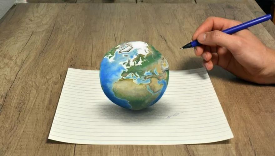 3d超写实画欣赏,神笔马良写实绘画