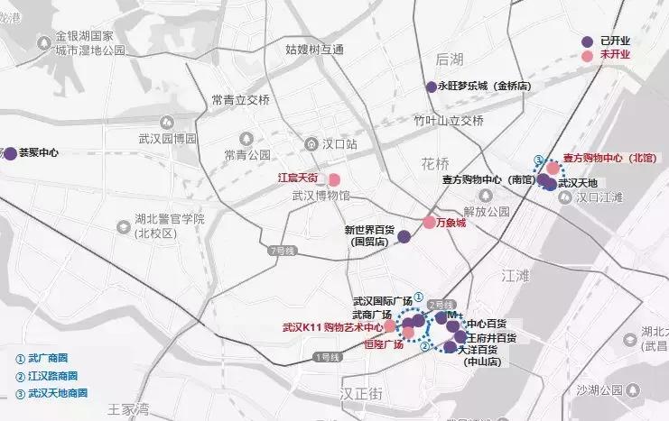 武汉焕新商业格局擦亮商业名片,走遍整个武汉