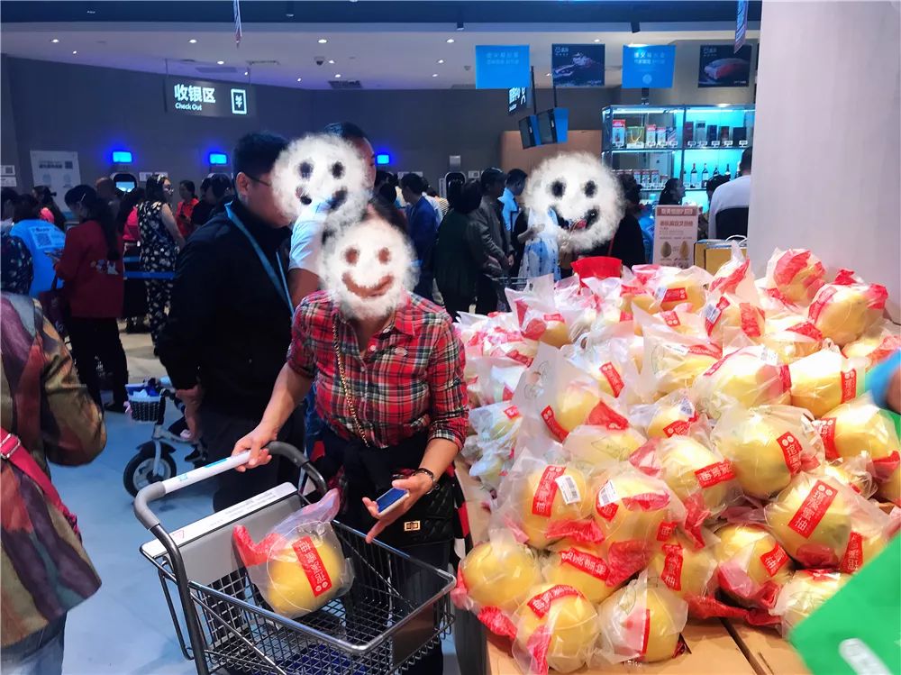 四环外开了家盒马，整个剑南大道的人都去凑热闹了