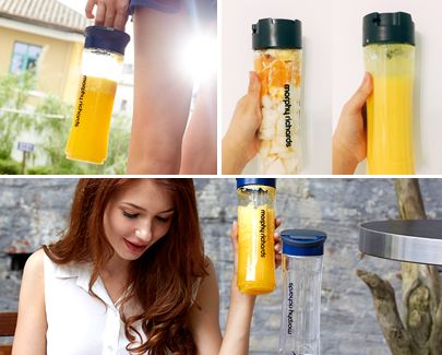 有了它喝果汁就方便了,有了它就能够喝纯天然的果汁