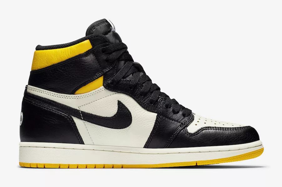 aj1禁止转卖黄色真假对比,aj1禁止转卖黑红全球发售多少双