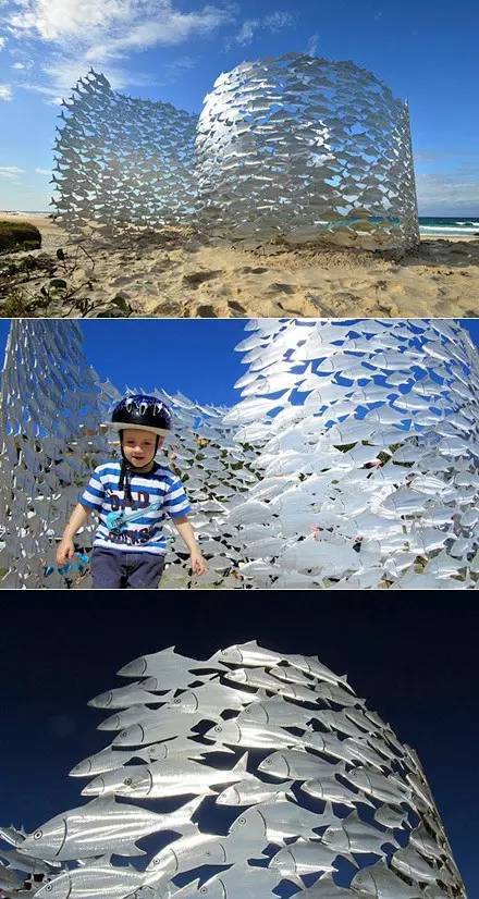 完美装饰效果图,小区园林点缀雕塑不锈钢