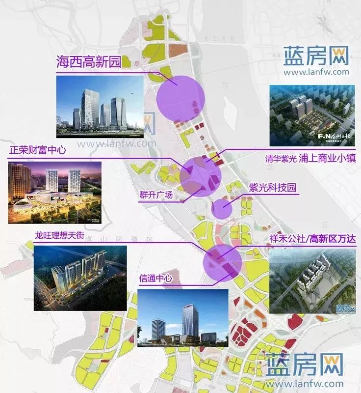 这么多！福州即将新建11个大型商圈！没数真想不到四区闽侯都有份！