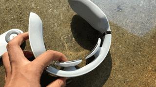 低头族必看一个动作缓解颈椎不适,真正有效的颈椎按摩器