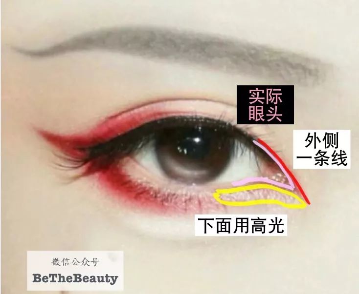 原来一个漂亮的眼妆能够这么简单,干净又能有效放大的完美眼妆