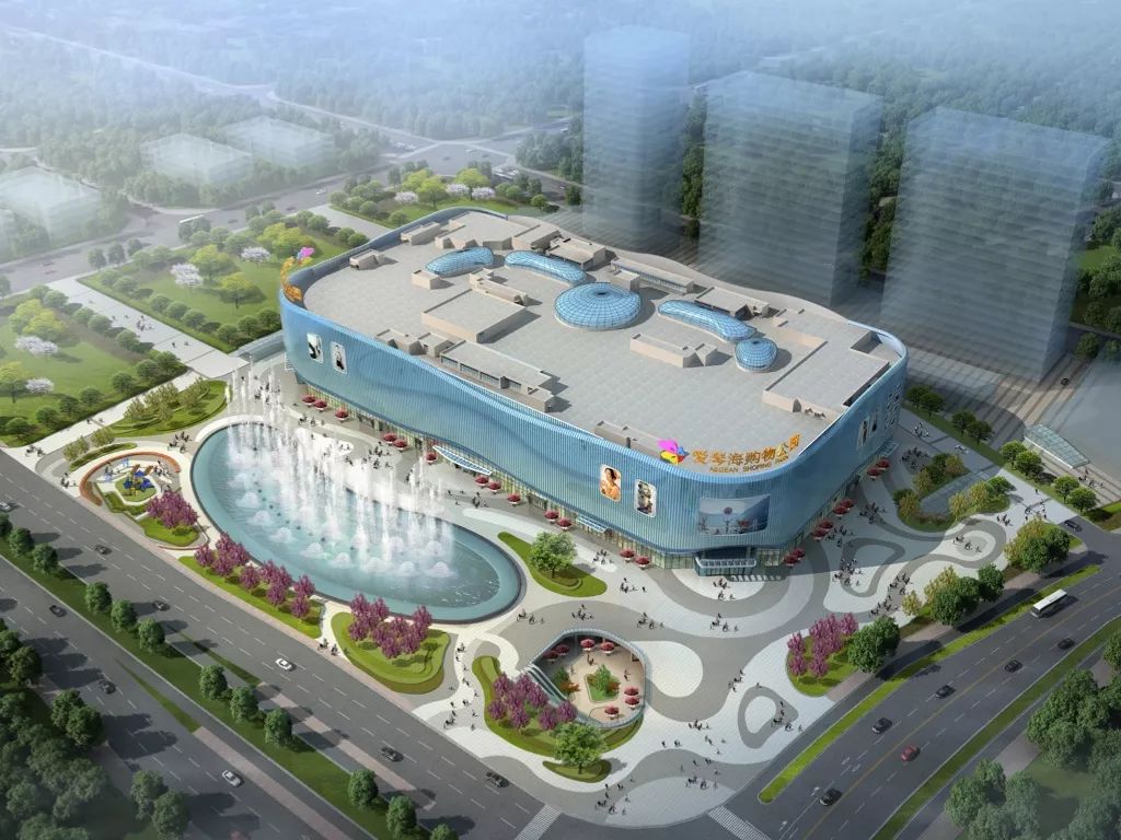 常州爱琴海奥特莱斯购物中心航拍,常州爱琴海购物公园奥特莱斯直播