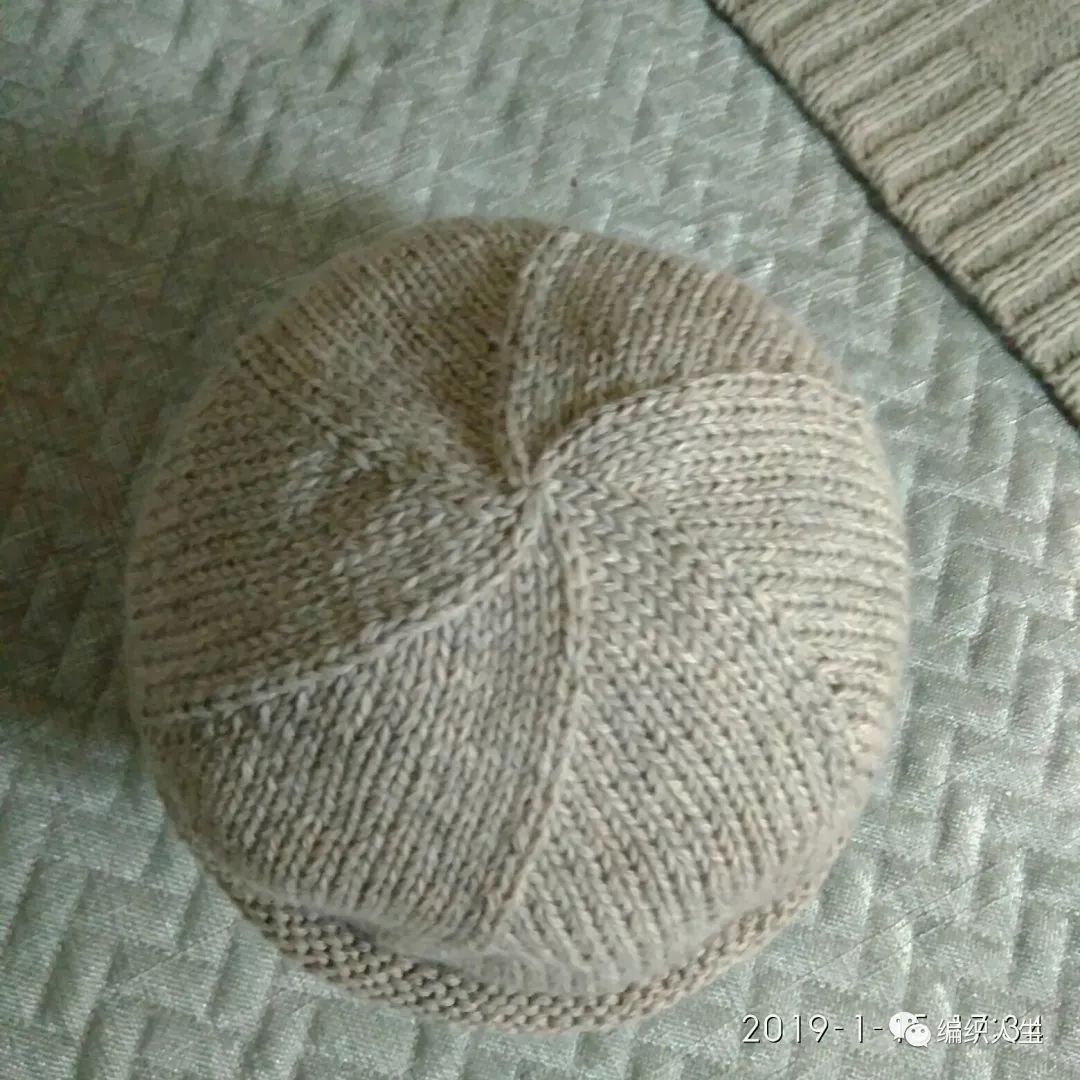 蝴蝶结花帽的编织教程,蝴蝶结花编织全教程