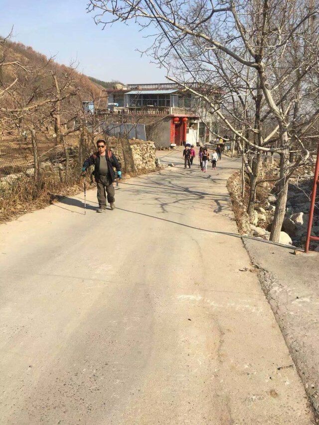 济南梯子山穿越徒步攻略,长清梯子山一日游最佳路线图