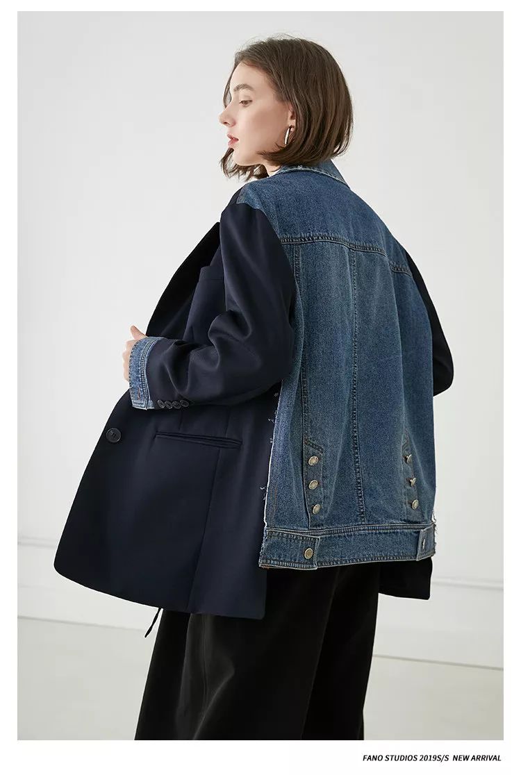 惊喜很多的衣服,今年最流行大版牛仔外套