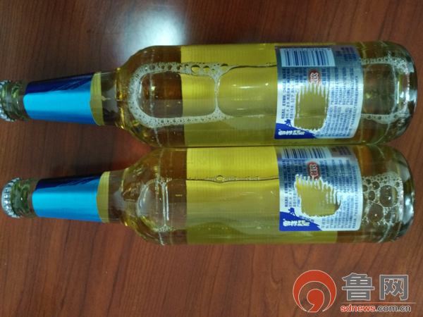 菏泽一烧烤店销售雪花啤酒被刮掉生产日期市场监管局已介入调查