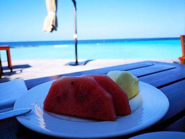 日出日落，风雨相陪，像素拍不出的美——马代可可波杜希蒂，升级超豪水的幸运鹅