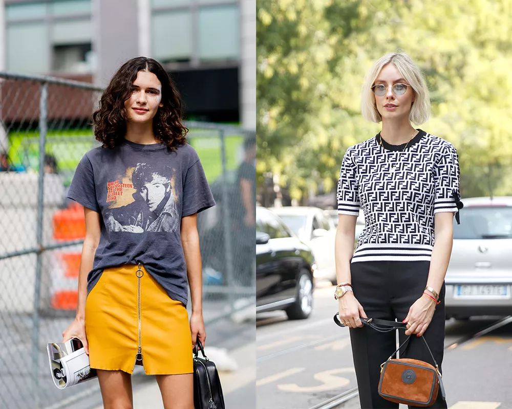 刘雯*服私**里出镜率最高的三种风格短袖，就这么穿了！