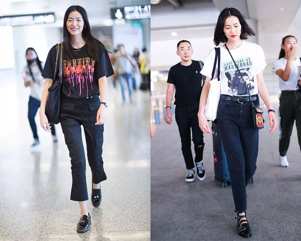 刘雯*服私**里出镜率最高的三种风格短袖，就这么穿了！