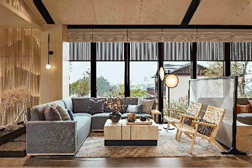 伶居设计｜保利云上西棠，一处村落售楼处设计