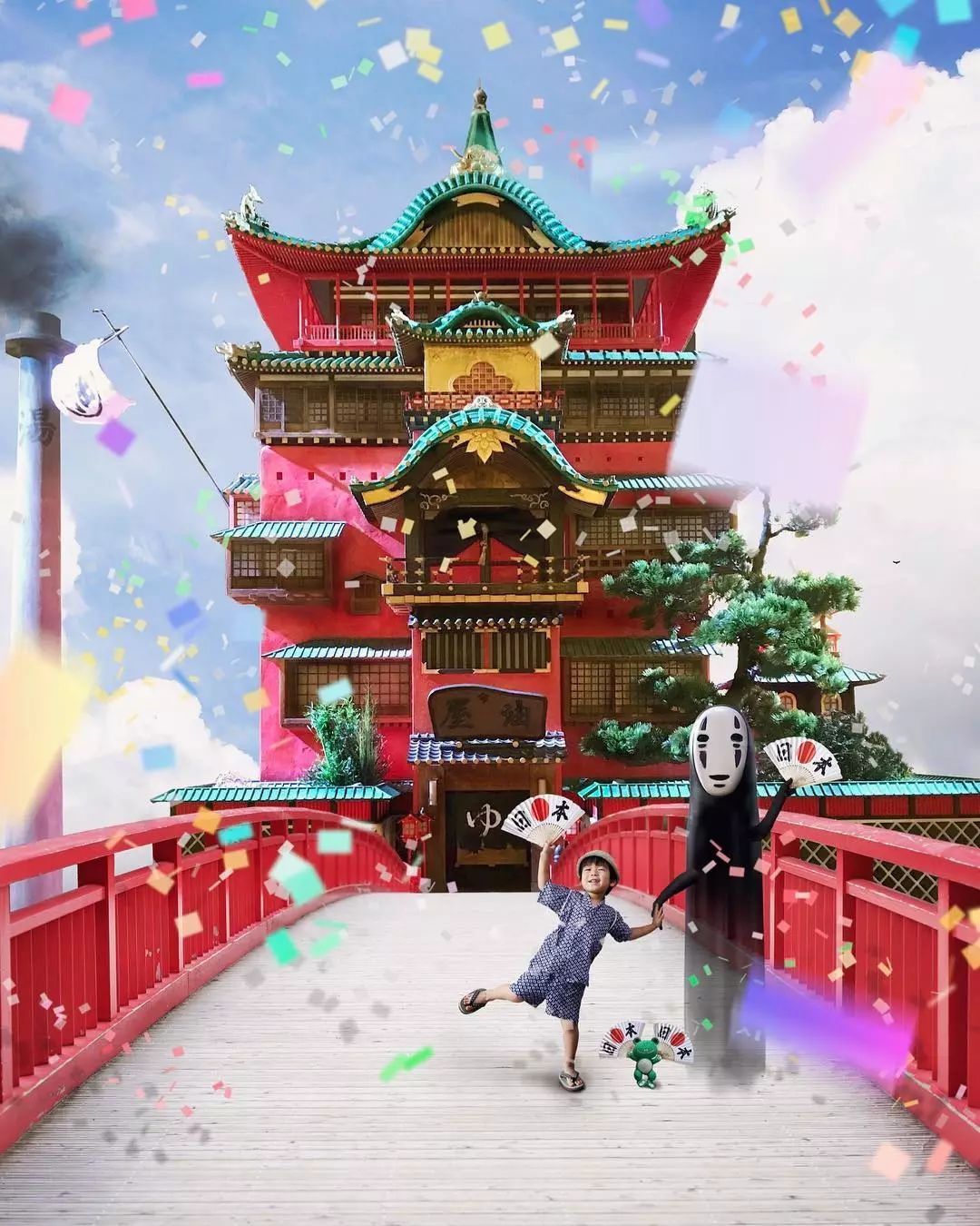 日本爸爸把男孩子拍出宫崎骏 (日本老爸把女儿拍到宫崎骏)