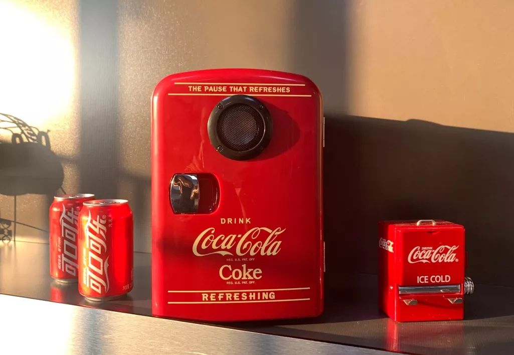 可口可乐冰箱音箱,迷你便携冰箱可口可乐