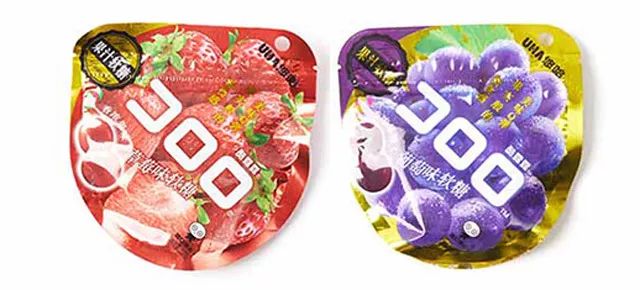 真正的水果软糖,悠哈果汁软糖日本原装