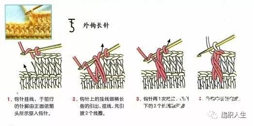 钩针编织的叶子花镂空外搭小外套,开衫爆米花毛衣编织教程完全版