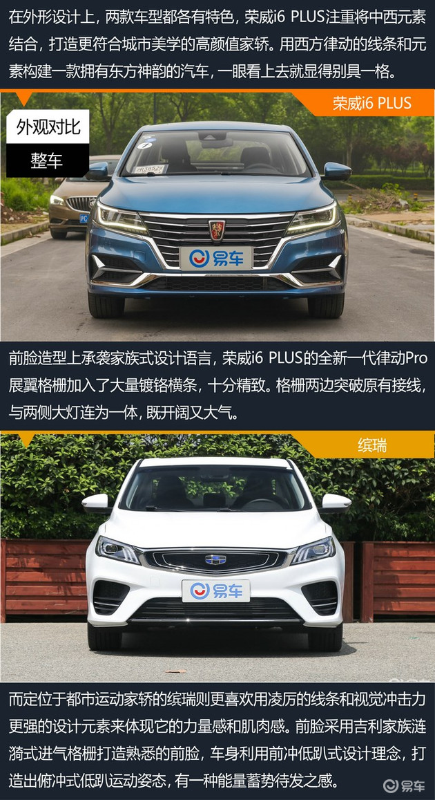 荣威i6对比荣威360plus,荣威i6对比吉利博瑞